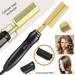 BSAH Hot Comb Hair Straightener Pro Electric Beard Straightener Comb Heat Pressing