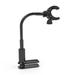 Aibecy Alloy Hair Dryer Stand 360 Degree Rotating Hands Free Hair Dryer Stand with Clamp Blow Dryer Holder Adjustable Height Hair Dryer Holder