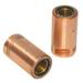 Insulator Coarse Thread Copper 400 A For Best Welds Tweco Style No 4 MIG Guns - 2 PK (900-34CT)