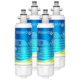 Waterdrop 469690 ADQ36006101 Refrigerator Water Filter Replacement for LGÂ® LT700PÂ® ADQ36006102 Kenmore 9690 LFXS30766S LFXS24623S FML-3 RFC1200A RWF1200A WSL-3 Pack of 4