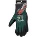 MaxiFlex Cut Seamless Knit Engineered Yarn Glove with Premium Nitrile Coated MicroFoam Grip on Palm & Fingers Tagged 34-8743T Green XL