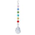 Vikakiooze Home Decor Color Crystal Jewelry Pendant Gift Chain Rainbow Chain Lighting Pendant