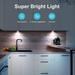 Tap Light Push Lights 7 Pack Battery Powered Wireless LED Night Lights Bright Stick On Lights Cordless Puck Lights for Closet Under Cabinet Kitchen Bedroom
