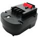 UpStart Battery Black & Decker SX3000 Battery Replacement - For Black & Decker 12V HPB12 Power Tool Battery (1300mAh NICD)