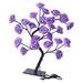 Artificial 24 Lamp Fairy USB Bonsai Nightlight for Home Wedding Indoor Women Decoration - Rose