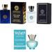 Versace Dylan Blue EDT Pour Homme EDT Dylan Turquoise Femme - 5ml 3PK Kit