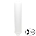 3-Pack Replacement for Conqueror II or Gladiator II 4 Stage RO System Inline Filter Cartridge - Universal 10-inch Cartridge for Conqueror II or Gladiator II 4 Stage RO System - Denali Pure Brand