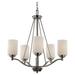 Trans Globe Lighting 70525 Mod Space 5-Light Chandelier