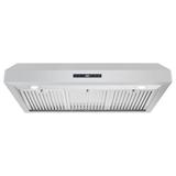 Cosmo 36 380 CFM Ducted Under Cabinet Range Hood in Stainless Steel