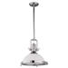 Maxim 25117SWPN Hi-Bay One Light Pendant Polished Nickel