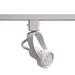 WAC Lighting TK-104 Aluminum J Track LED Line Voltage Track Head in White