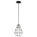 Livex Lighting - Geometric - 1 Light Mini Pendant in Contemporary Style - 7.75