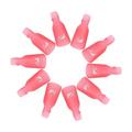 Good-Life 10pcs Acrylic Nail Art Soak Off Clip Cap Nail Polish Remover Wrap Manicure Accessories