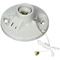 Pass & Seymour 9716 Incandescent Porcelain Lamp Holder 250-watt 15-Amp 125-volt