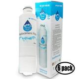 6-Pack Compatible with Samsung DA2900020B Refrigerator Water Filter - Compatible with Samsung DA2900020B Fridge Water Filter Cartridge