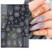 ã€–CFXNMZGRã€—Pro Beauty Tools Nail Accessories 3D Christmas Nail Stickers Snowflake Pattern Sticker Flame Decals Hollow Pattern Nail Decoration For Women Girls