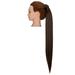 DODOING 20 24 28 Inch Hair Pieces for Women Long Straight/Curly Wave Ponytail Extension Fake Hair Drawstring Ponytails for Black Women Human Hair