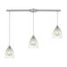 Elk Home 36-Inch Wide Layers Pendant Contemporary Satin Nickel