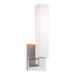 One Light Wall Sconce 4.5 inches Wide By 12 inches High-Polished Nickel Finish Bailey Street Home 116-Bel-634053