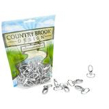 50 - Country Brook DesignÂ® 3/4 inch Lobster Clip Swivel Snap Hook