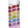 Goody Jeweled Flower Contour Clip 12 ct (4-Pack)