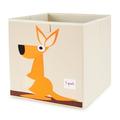 3 Sprouts Children s Foldable Fabric Storage Cube Box Soft Toy Bin Kangaroo