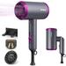 Clearance!1800W Ionic Hair Dryer Portable Lightweight Blow Dryer Fast Drying Negative Ion Hairdryer Blowdryer