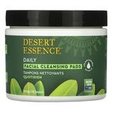 Desert Essence Daily Facial Cleansing Pads 50 Pads Pack of 4