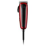 Andis 75360 Adjustable Blade Clipper Easy Cut 20-Piece Haircutting Kit Red/Black