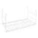 Rubbermaid Closet Hanging Wire Shelf White 24 inches. For use in closets laundry rooms and bedrooms