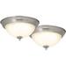 Boston Harbor 4200-LED- BN Flush Mount Ceiling Light Fixture Brushed Nickel