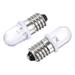 Uxcell 18V 0.25W E10 Round Top Mini LED Bulbs Lights Warm White 10 Count