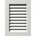 Ekena Millwork 26 W x 26 H Rectangle Gable Vent (31 W x 31 H Frame Size) Functional PVC Gable Vent with 1 x 4 Flat Trim Frame