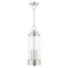 Livex Lighting - Hillcrest - 3 Light Outdoor Pendant Lantern in Coastal Style -