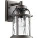 Whitworth End 1 Light Outdoor Wall Lantern in Bailey Street Home Home Collection Style 6.75 inches Wide By 11.75 inches High-Oiled Bronze Finish