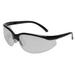 Radnor Motion Series Safety Glasses With Black Frame Clear Polycarbonate Anti-Fog Scratch Resistant Lens And Adjustable Temples - 12/Box (5 Boxes)