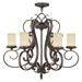 Livex Lighting - Millburn Manor - 6 Light Chandelier in French Country Style -