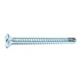 #10-16 x 2 Zinc Plated Steel Phillips Flat Head Self-Drilling Screws SSFS-090