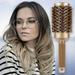 Oren Lightweight 3 in 1 Gold Hair Dryer Comb Styler for Women - 1.8 inch