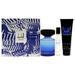 Driven Blue by Alfred Dunhill for Men - 3 Pc Gift Set 3.4oz EDT Spray 3oz Shower Gel 0.15ml Travel Spray