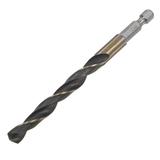 Uxcell High Speed Steel Twist Drill Bit 8.5mm Drilling Dia. with 1/4 Inch Hex Shank 117mm Length