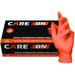 Skintx Care Medical Grade Nitrile Disposable Gloves ON50010-M-BX Orange (Pack of 100)