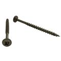 Cabentry Brand | Wood Screws | Round Washer Head | Phillips Square Drive | #8 | 1 1/4 Inch | Deep Thread | Sharp Point | Dry Lube / Plain Finish | 1000 Pack