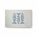 E by Design Puzzle Fish Nautical Indoor/Outdoor Rug - Dusty Smoke - 2 x 3 ft.