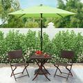 Abble 6.5 Feet Square Patio Umbrella - Green