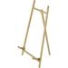 Bard s Satin Gold-toned Metal Easel 9 H x 5.25 W x 6 D Pack of 2