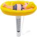 Swimming Pool Thermometer with Rope Shatter Resistant Floating Pool Water for Outdoor Indoor Pools Spas Hot Tubs