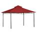 Garden Winds Replacement Canopy Top Cover for the Roof Style House Gazebo - Cinnabar