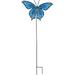 Metal Butterfly Garden Stake Decorative Butterfly Yard Stake Cute Insect Decor Metal Yard Art Decor Outdoor Garden Decoration