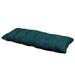 Vargottam Indoor/Outdoor Bench CushionWater Resistant Tufted Patio Seating Lounger Bench Swing Cushion-42 L x 18 W x 5 H- Teal Blue